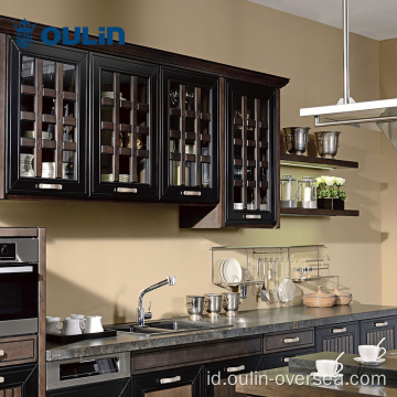 USA Dapur Furniture Kabinet Desain Set Dapur Modular